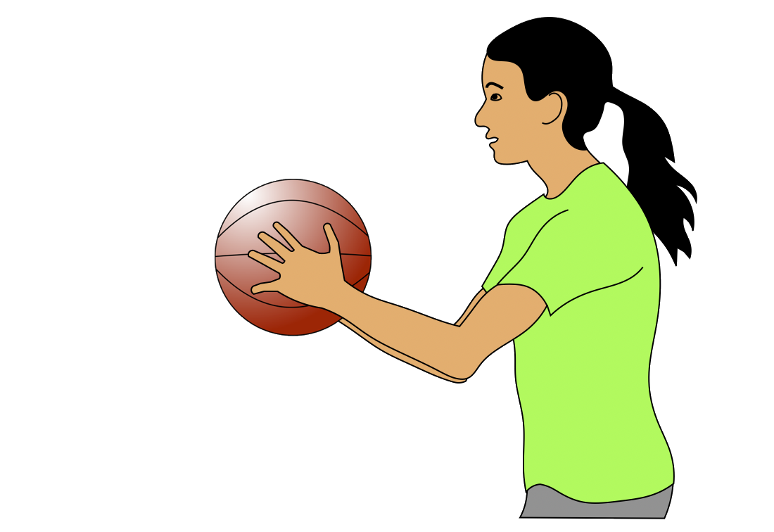 Basketball Korbwurf